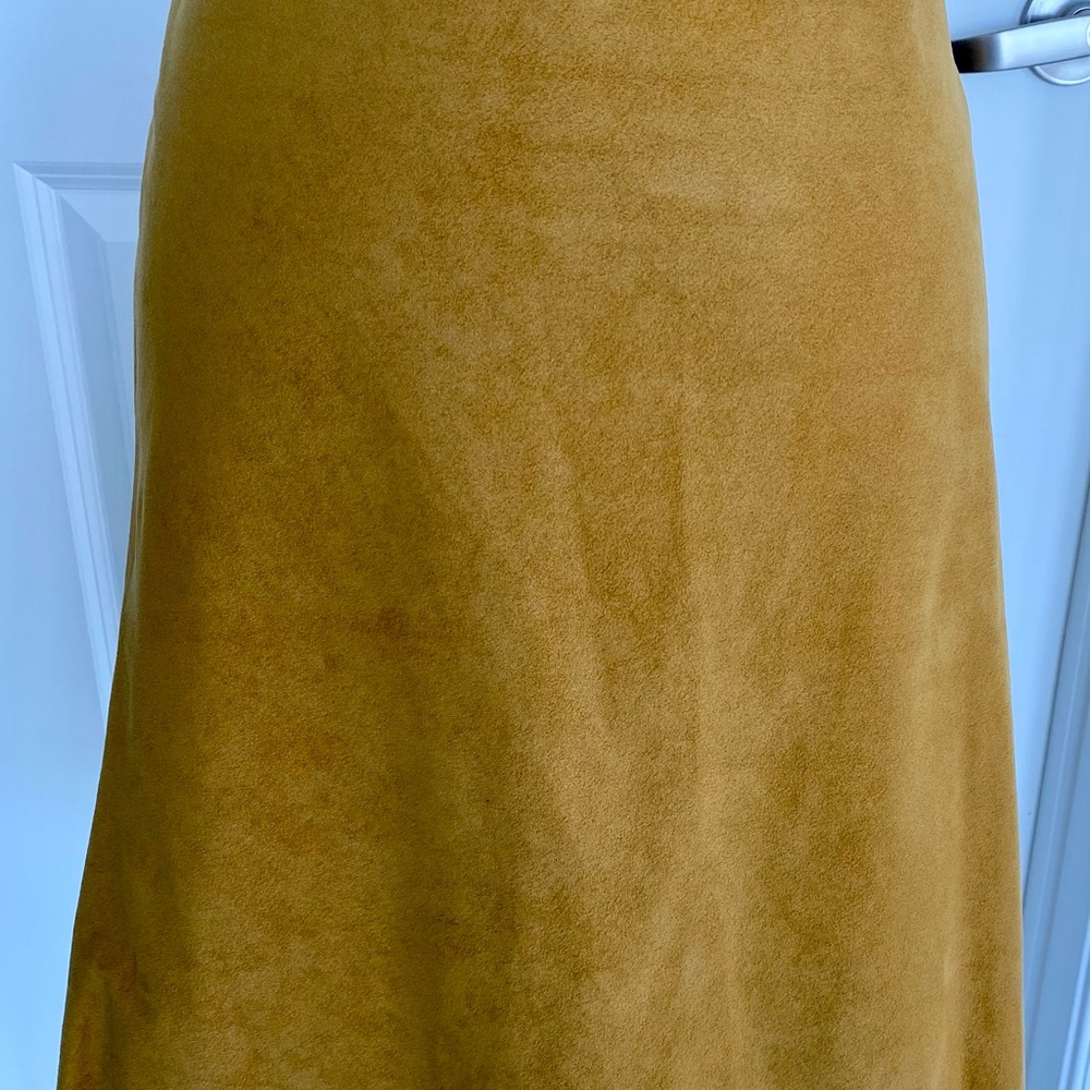 Spooner Prague Microfiber Ultra Suede Skirt Size 6.